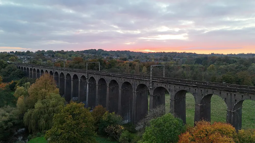 Digswell Viaduct, the local landmark of AL6