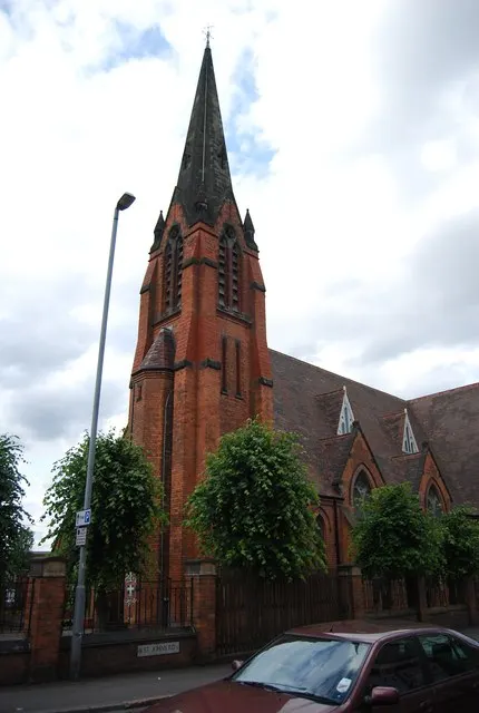 St John's Church, Sparkhill, the local landmark of B11