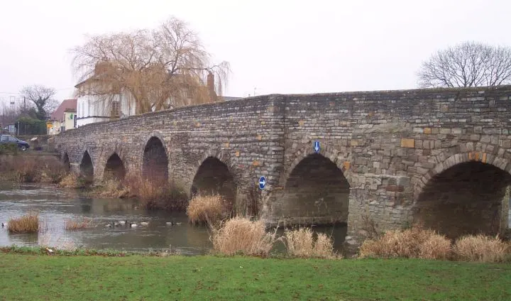 Bidford Bridge, the local landmark of B50