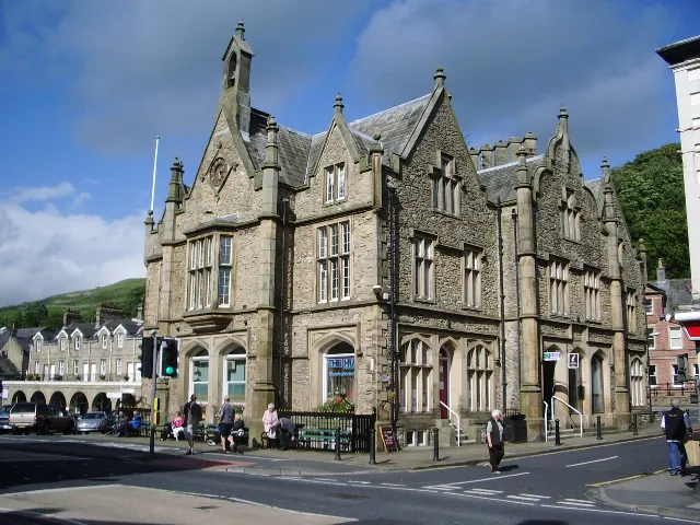 Settle Town Hall, the local landmark of BD24