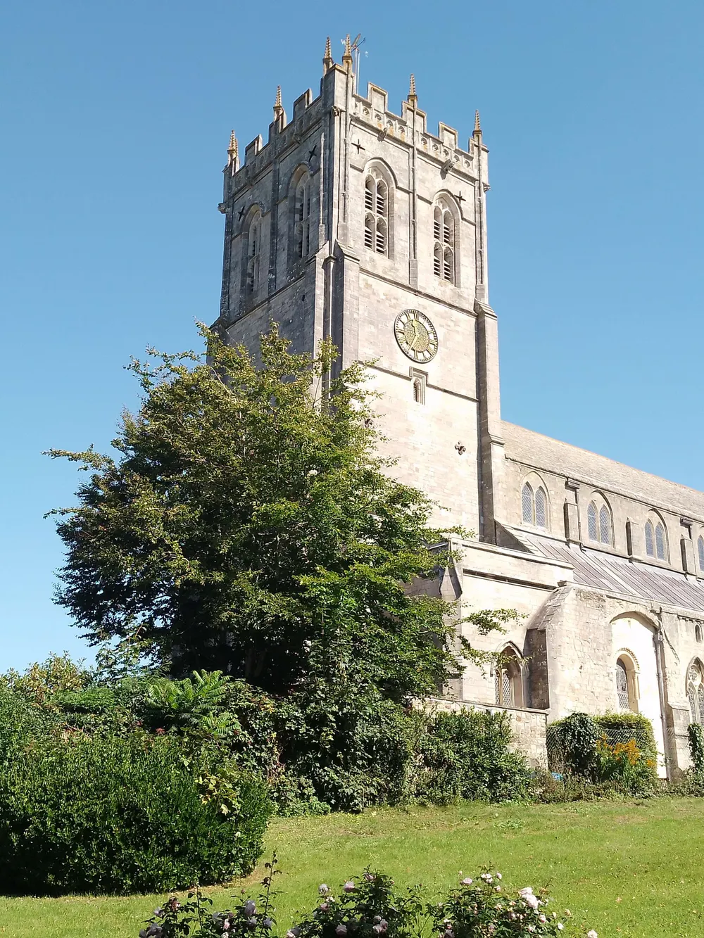 Christchurch Priory, the local landmark of BH23