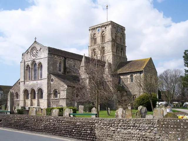St Mary de Haura Church, Shoreham-by-Sea, the local landmark of BN43
