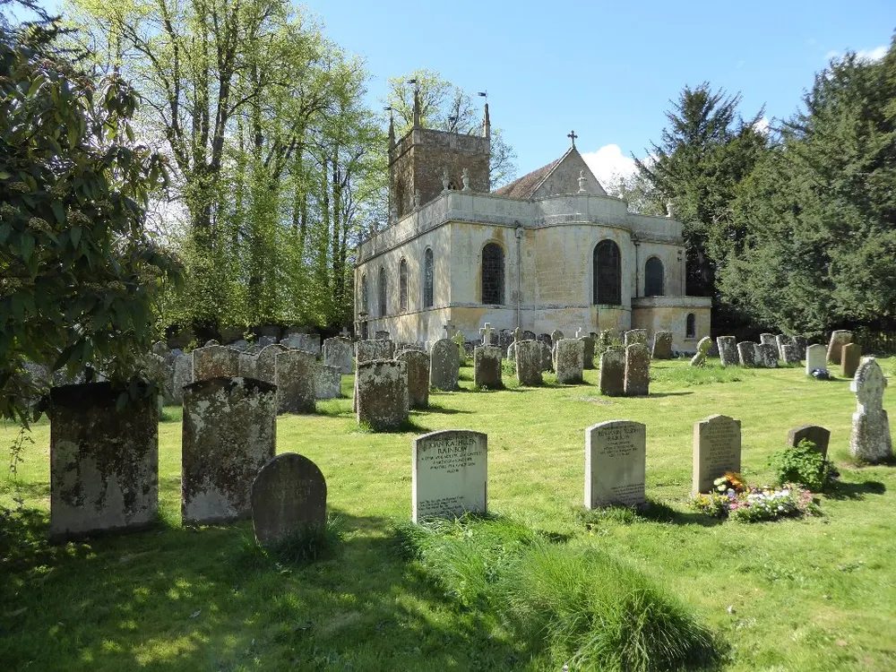 All Saints' Church, Honington, the local landmark of CV36