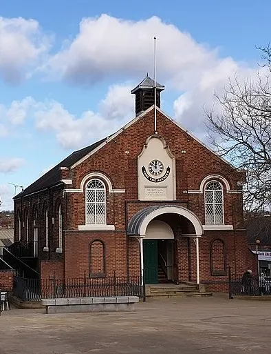 Swadlincote Town Hall, the local landmark of DE11