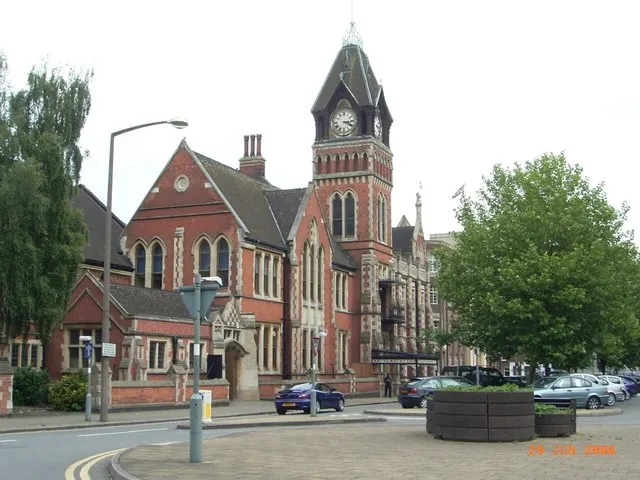 Burton upon Trent Town Hall, the local landmark of DE14