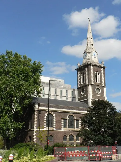 St Botolph's Aldgate, the local landmark of EC3N