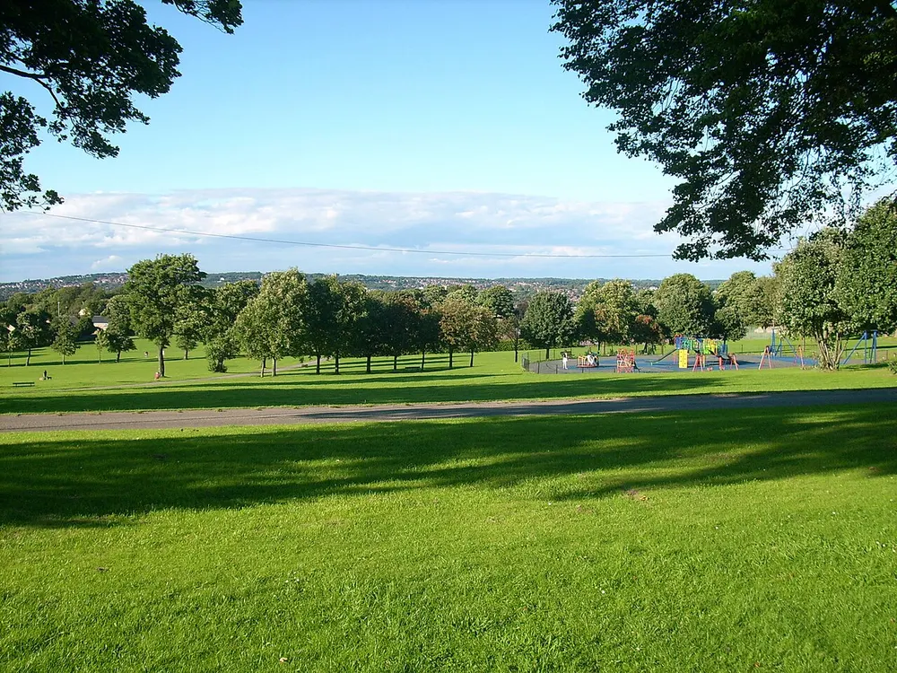 Bramley Park, Leeds, the local landmark of LS13