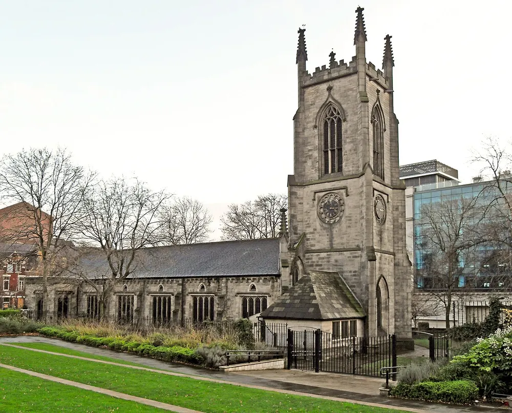 St John the Evangelist's Church, Leeds, the local landmark of LS2
