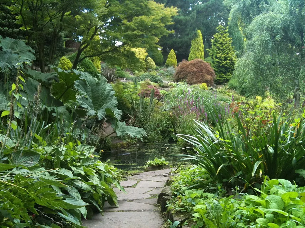 Fletcher Moss Botanical Garden, the local landmark of M20