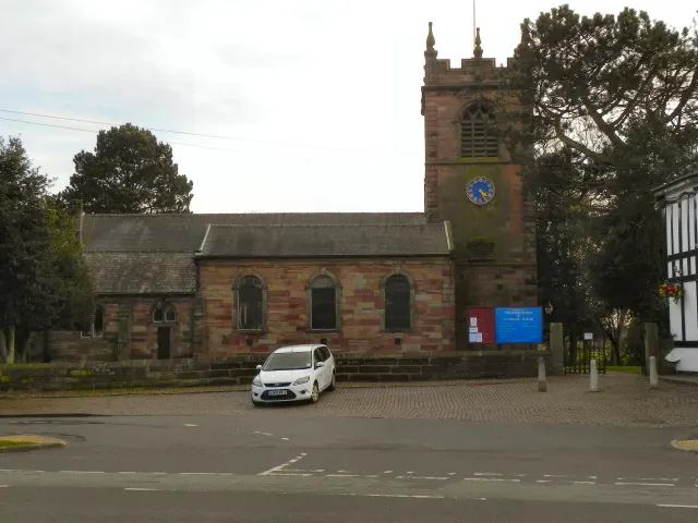 St Michael's Church, Flixton, the local landmark of M41