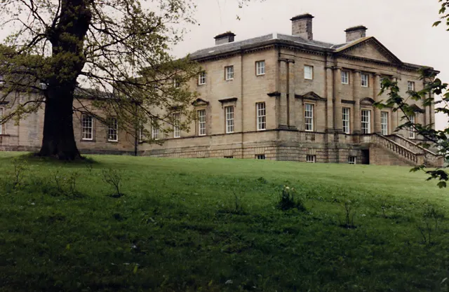 Belford Hall, the local landmark of NE70
