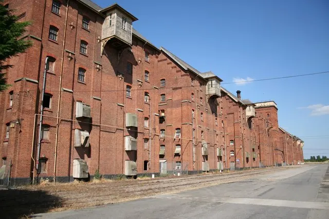 Bass Maltings, Sleaford, the local landmark of NG34