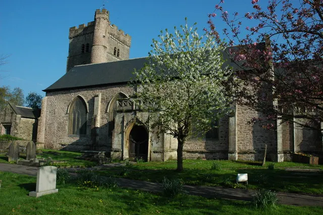 Priory Church of St Mary, Usk, the local landmark of NP15