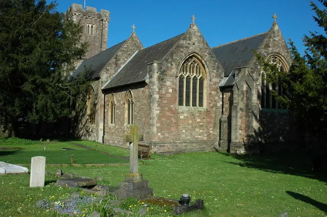 St Cadoc's Church, Caerleon, the local landmark of NP18