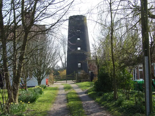 Great Ellingham Windmill, the local landmark of NR17