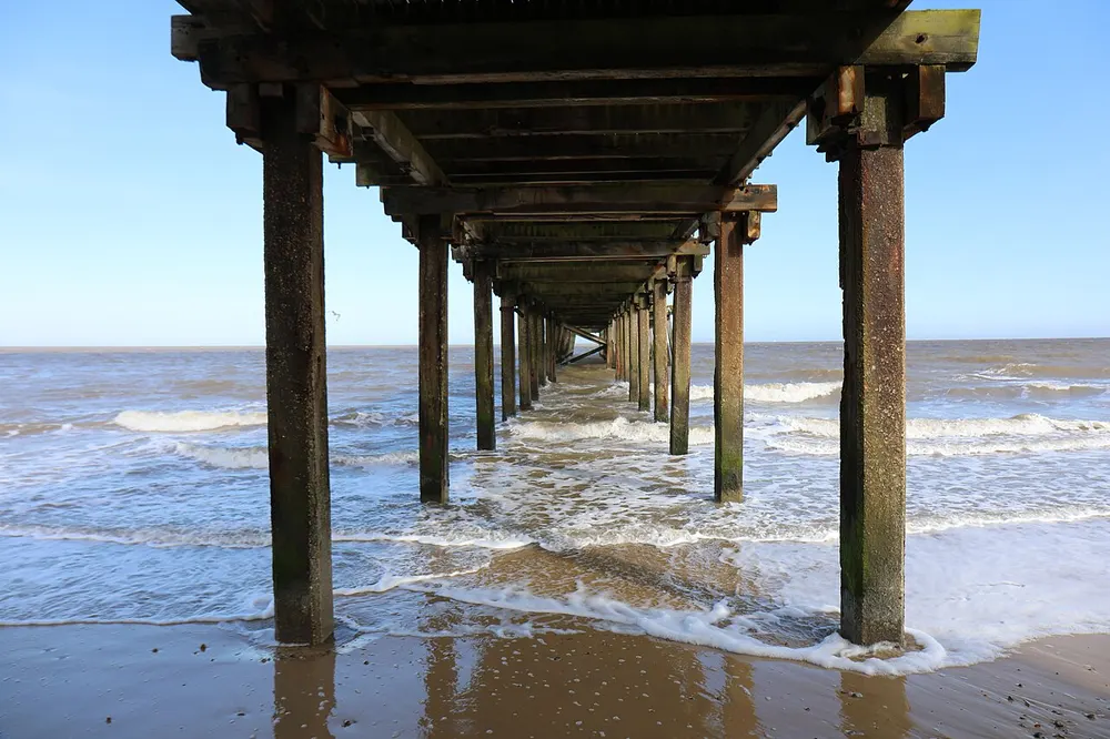 Claremont Pier, the local landmark of NR33