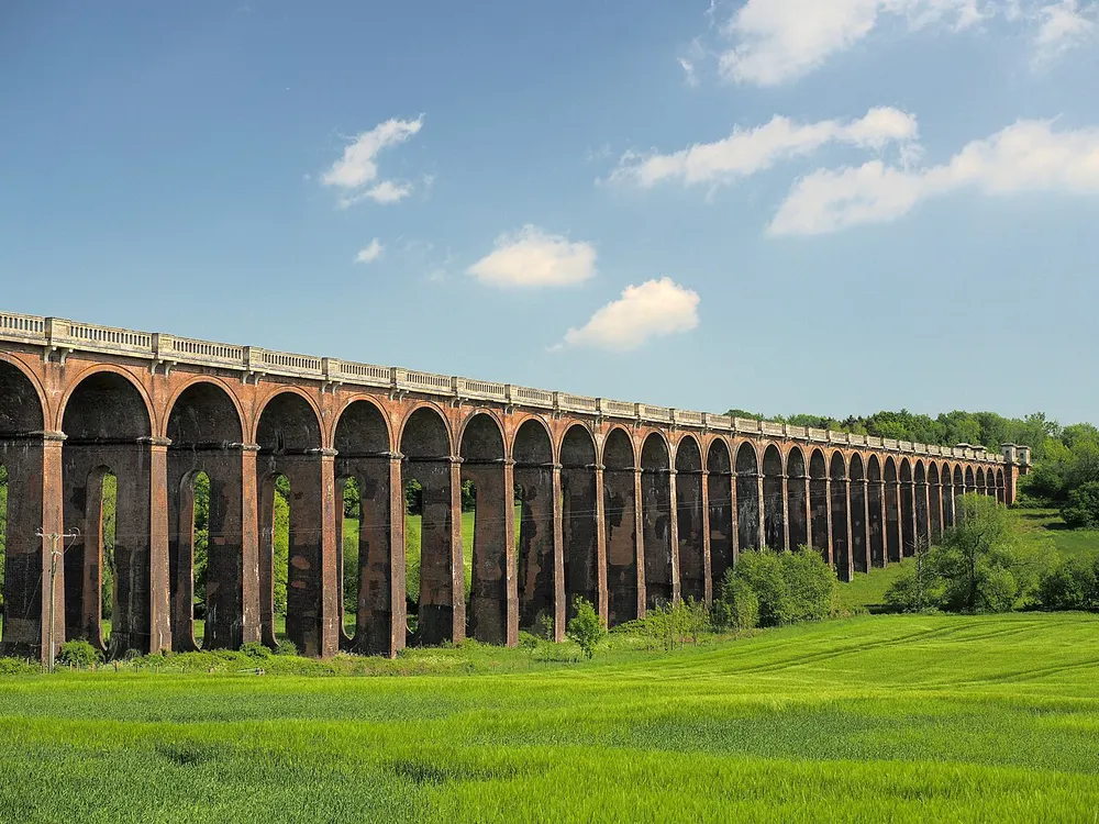 Ouse Valley Viaduct, the local landmark of RH17