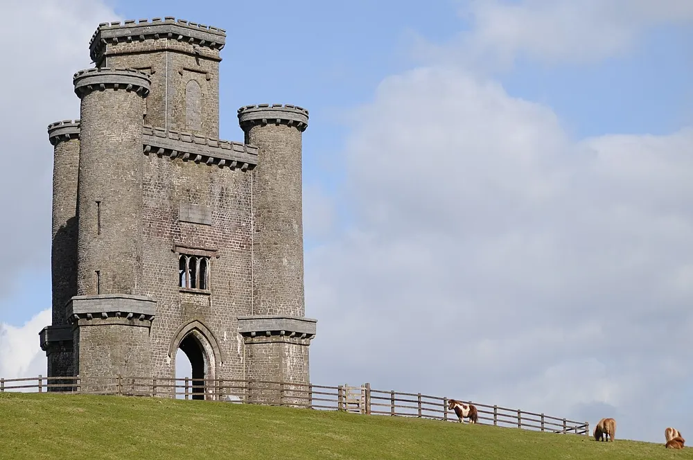 Paxton's Tower, the local landmark of SA32