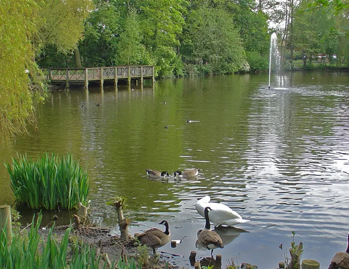 Manor House Gardens, the local landmark of SE12
