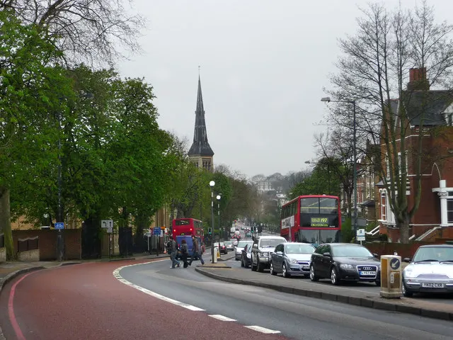 Lordship Lane, Southwark, the local landmark of SE22