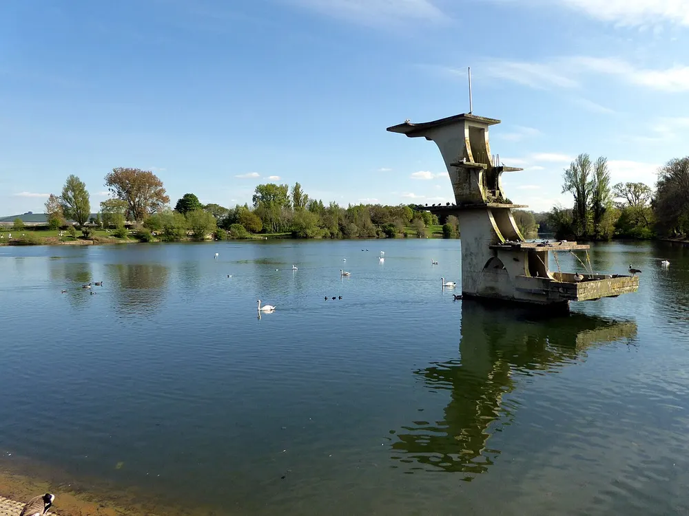 Coate Water Country Park, the local landmark of SN3