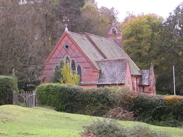 Christ Church, Emery Down, the local landmark of SO43