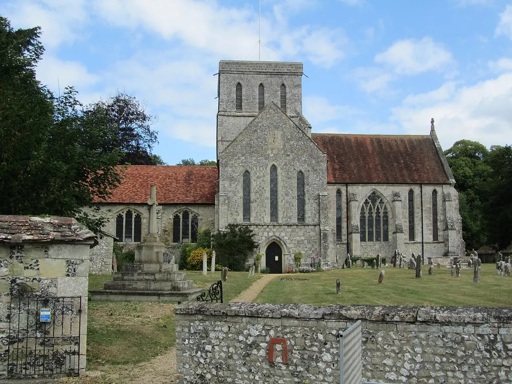 Church of St Mary and St Melor, Amesbury, the local landmark of SP4