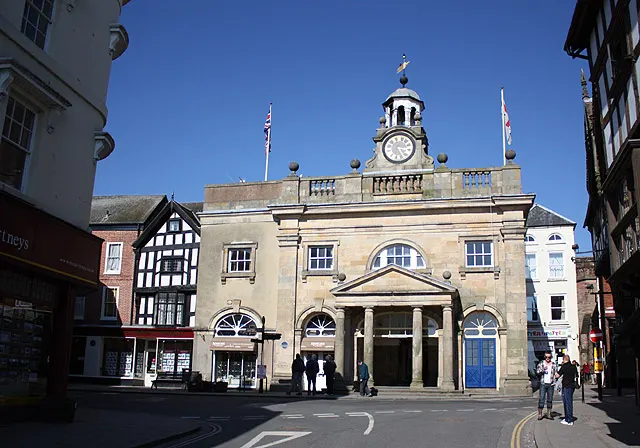 Ludlow Buttercross, the local landmark of SY8