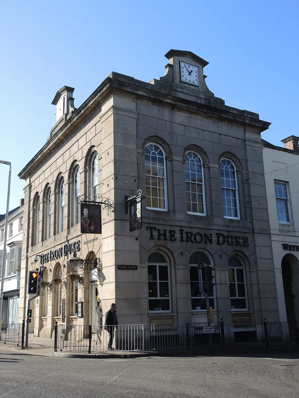 Wellington Town Hall, Somerset, the local landmark of TA21