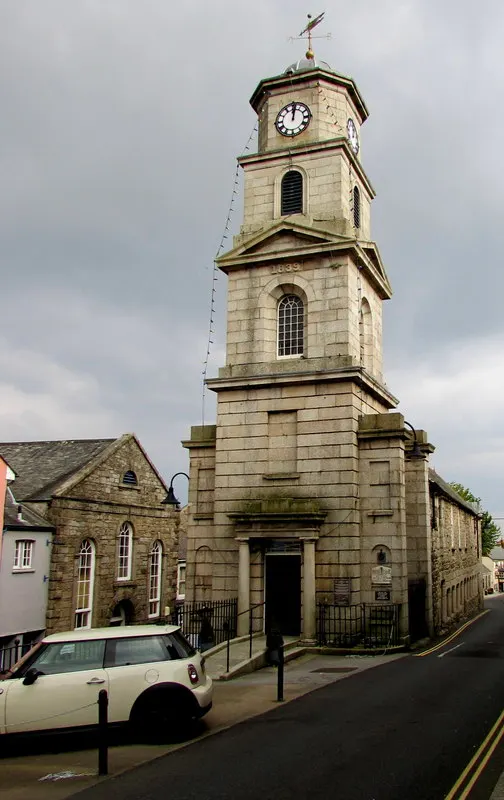 Penryn Town Hall, the local landmark of TR10