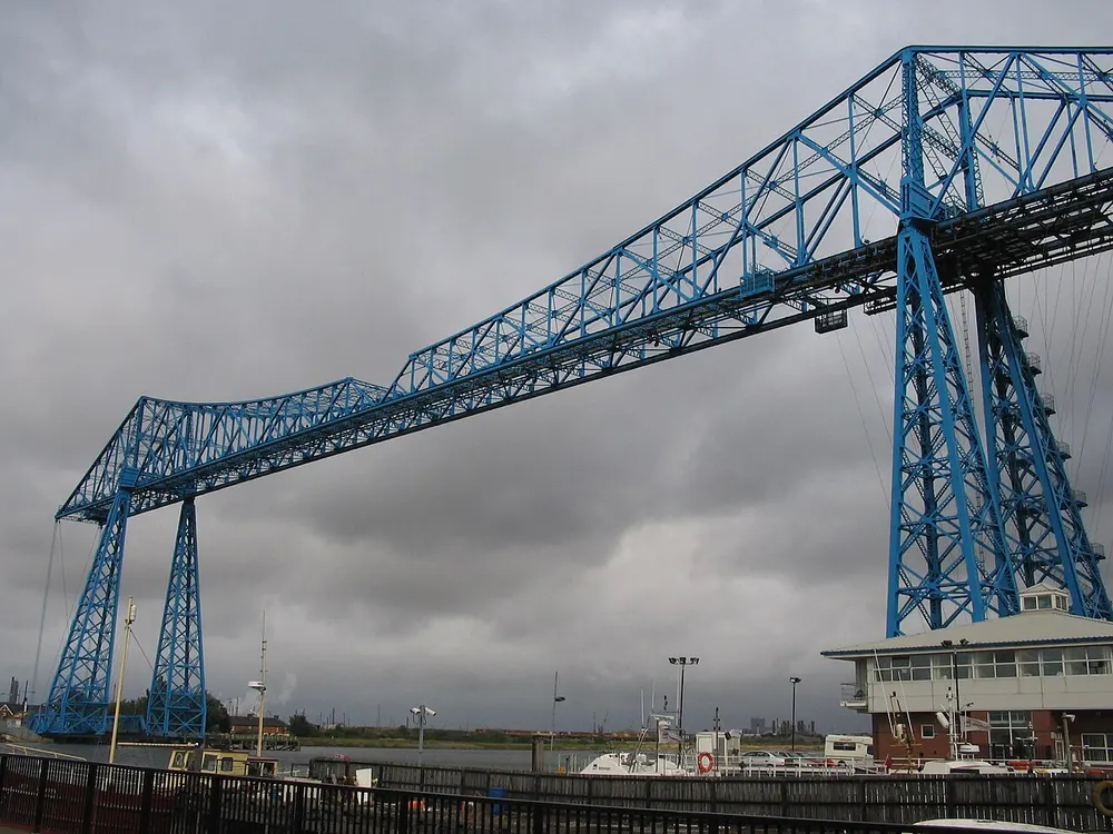 Tees Transporter Bridge, the local landmark of TS2