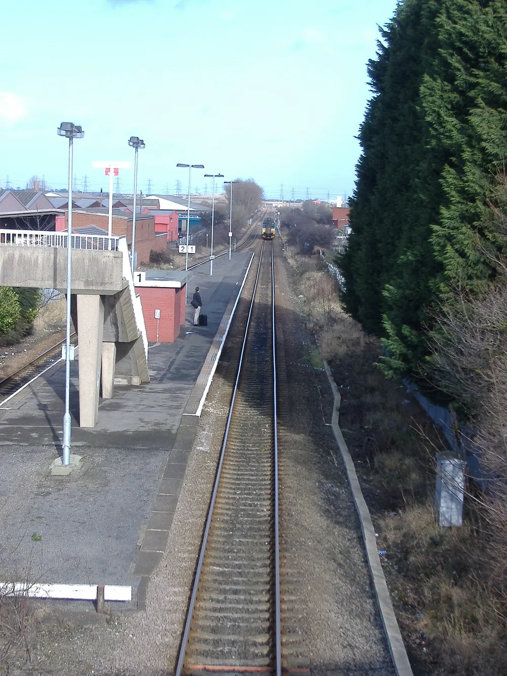 Billingham railway station, the local landmark of TS23
