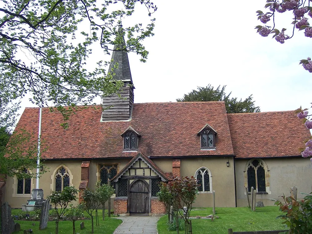 St Giles' Church, Ickenham, the local landmark of UB10