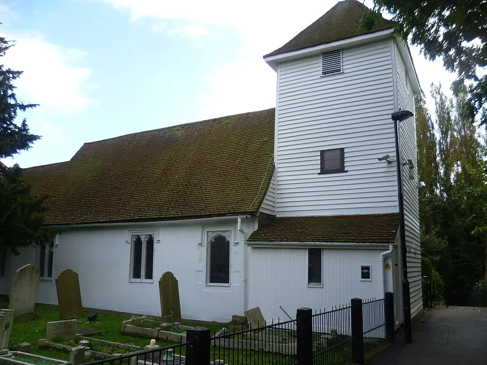 St Mary's Perivale, the local landmark of UB6