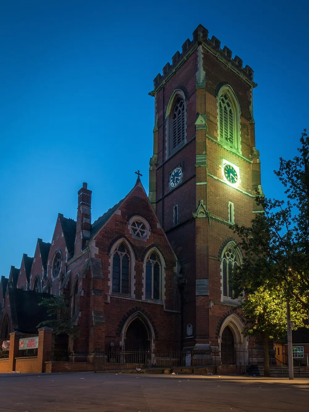 St Mary's Church, Acton, London, the local landmark of W3
