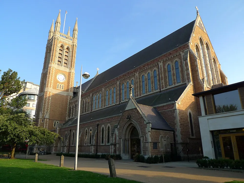 St Paul's, Hammersmith, the local landmark of W6