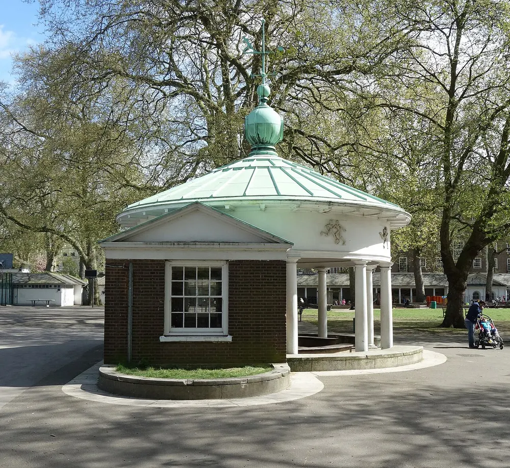 Coram's Fields, the local landmark of WC1N