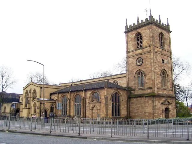 Dewsbury Minster, the local landmark of WF12
