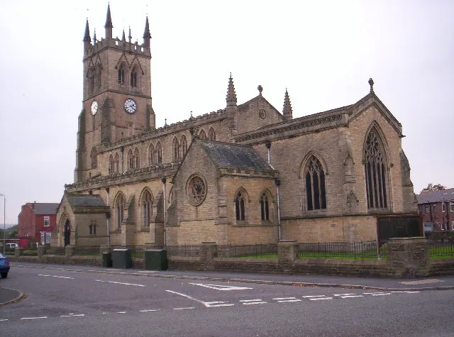 St James' Church, Poolstock, the local landmark of WN3