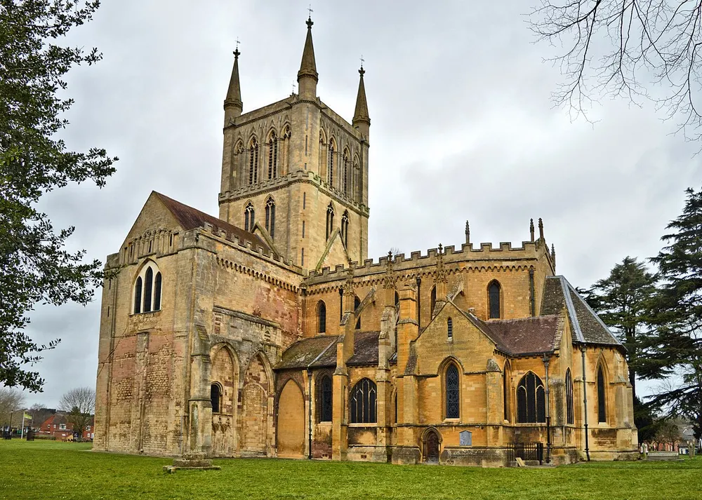 Pershore Abbey, the local landmark of WR10
