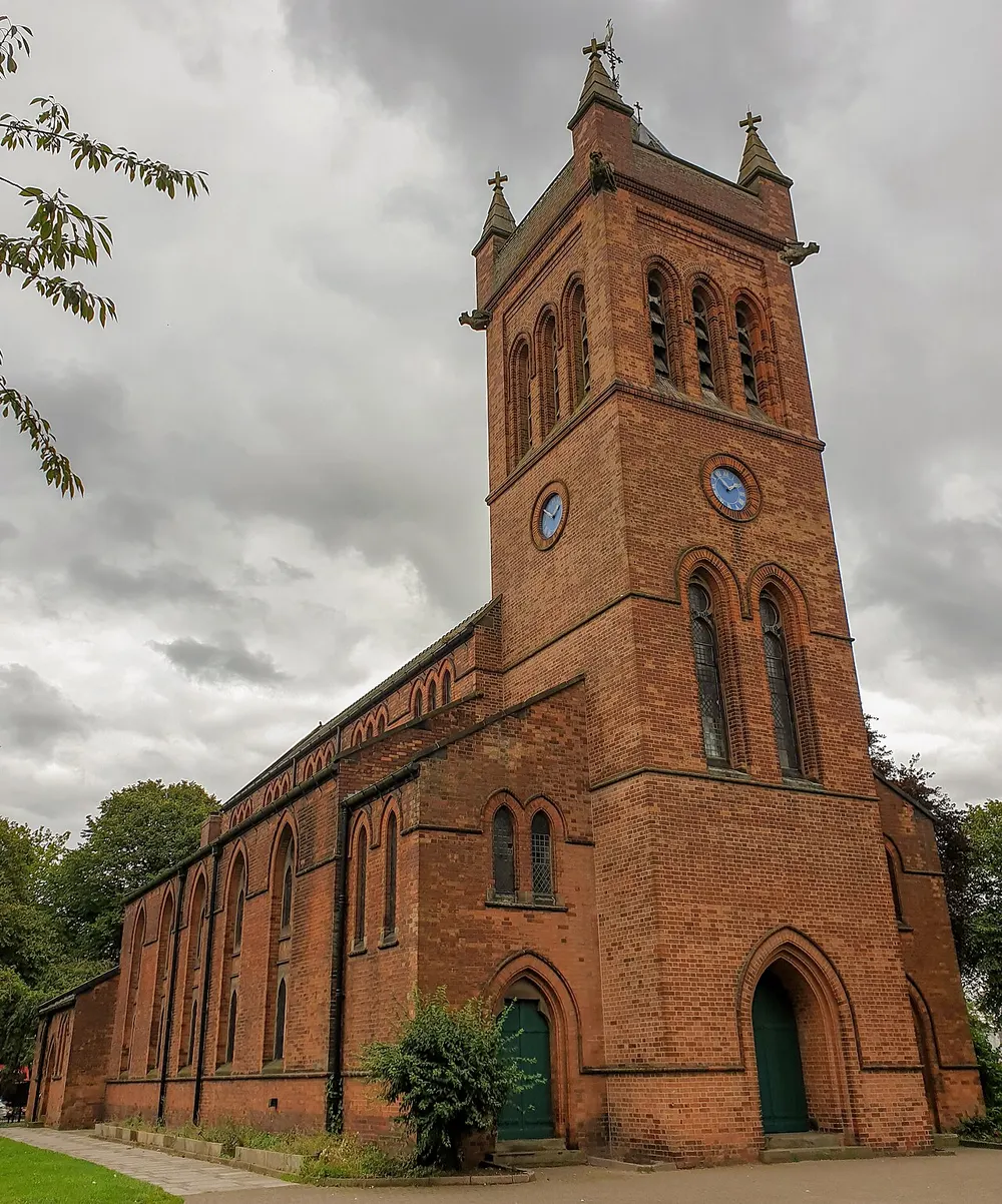 All Saints' Church, Bloxwich, the local landmark of WS3