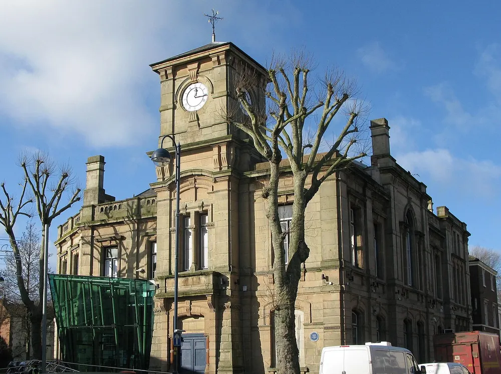 Bilston Town Hall, the local landmark of WV14